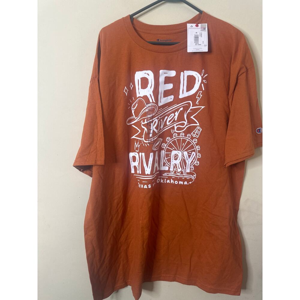 Champion men's Red River Rivalry t-shirt 2XL o